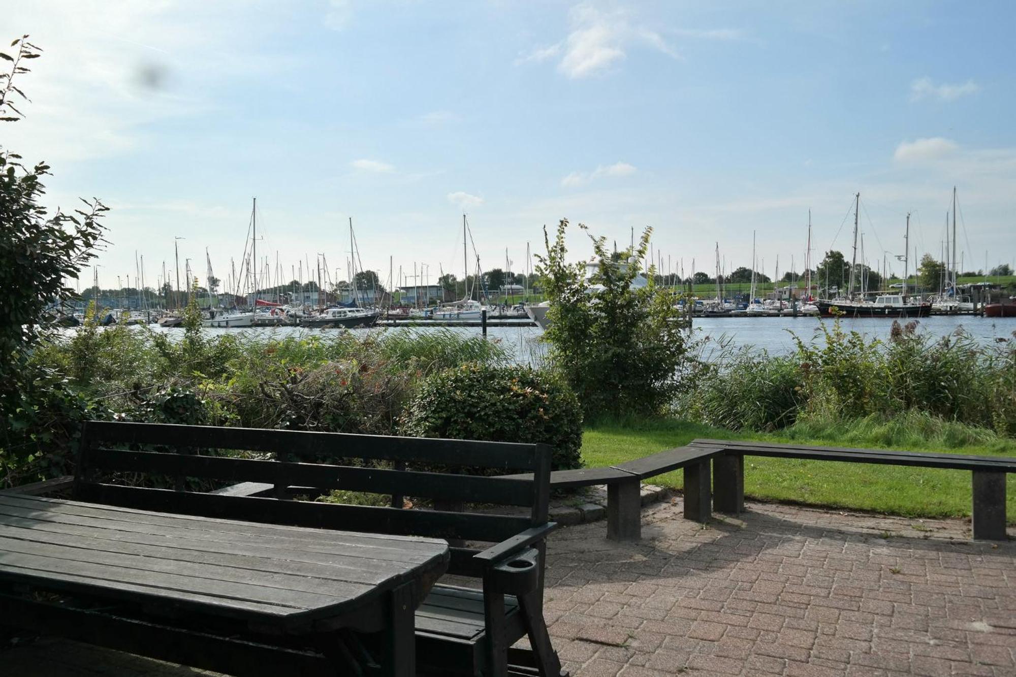 8 Pers House 'Capitein Theis' With Seaside In Front Of The Lauwersmeer Anjum 외부 사진